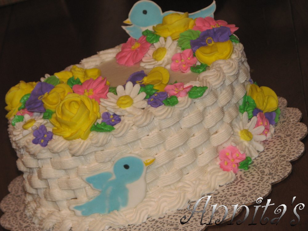 birds cake